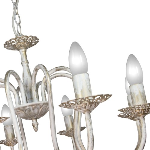 Люстра с хрусталем подвесная 8 ламп S1238-8