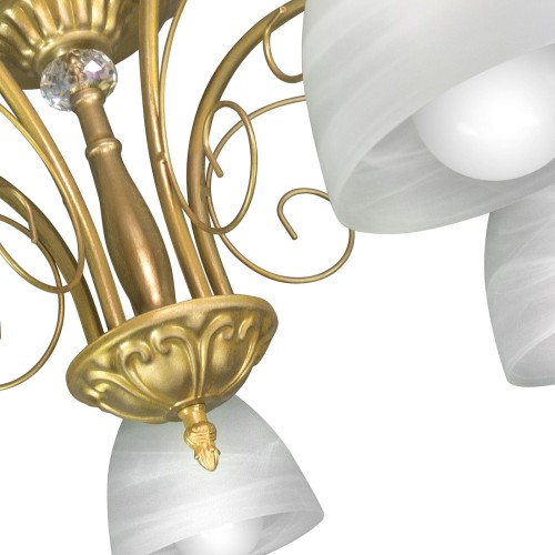 Люстра потолочная 5 плафонов S2456-5