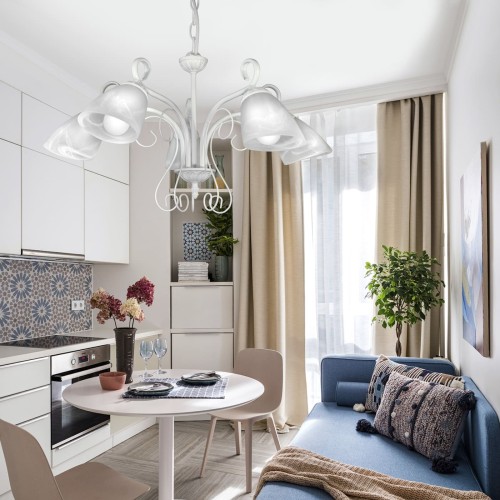 Люстра подвесная 5 плафонов S2438-5