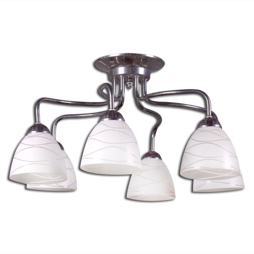 Люстра потолочная 6 плафонов S2153-6