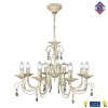 Люстра с хрусталем подвесная 8 ламп S1253-8