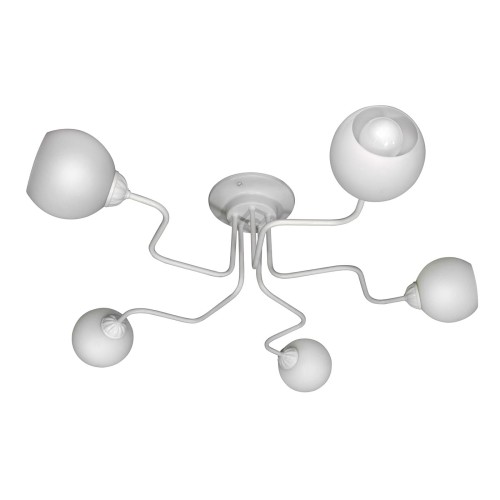 Люстра потолочная 5 плафонов лофт S2353-5