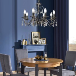 Люстра Петрасвет S1204-8, 8хЕ14 макс, 60Вт