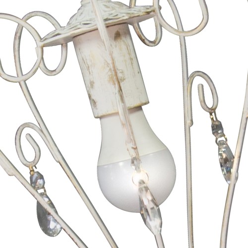 Люстра подвесная на кухню над столом с хрусталем S1146-1