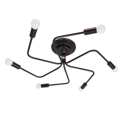 Люстра потолочная 6 ламп лофт S2220-6