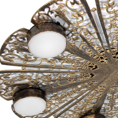 Люстра светодиодная потолочная LED плоская круглая S2378-6