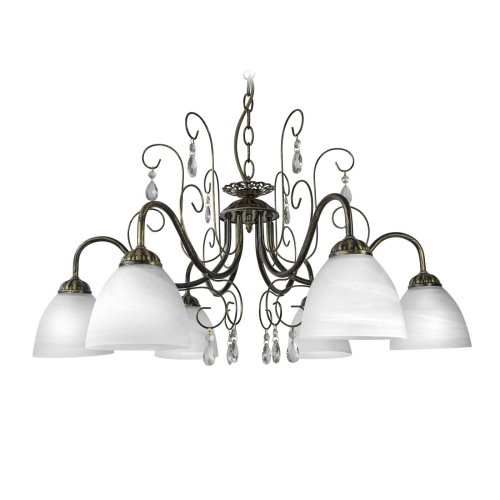 Люстра подвесная 6 плафонов S2161-6