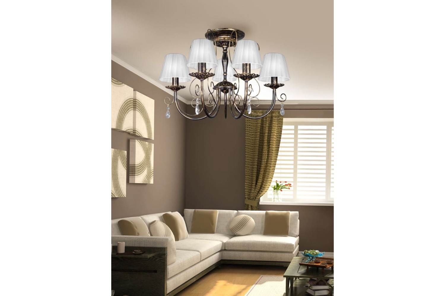 Люстра в кабинет