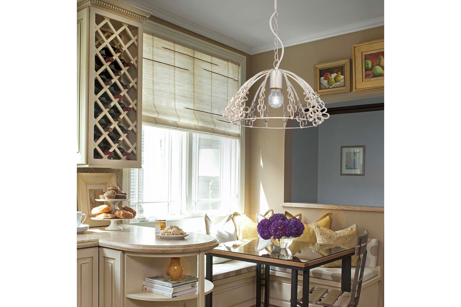 Светильник на кухню над столом подвесной